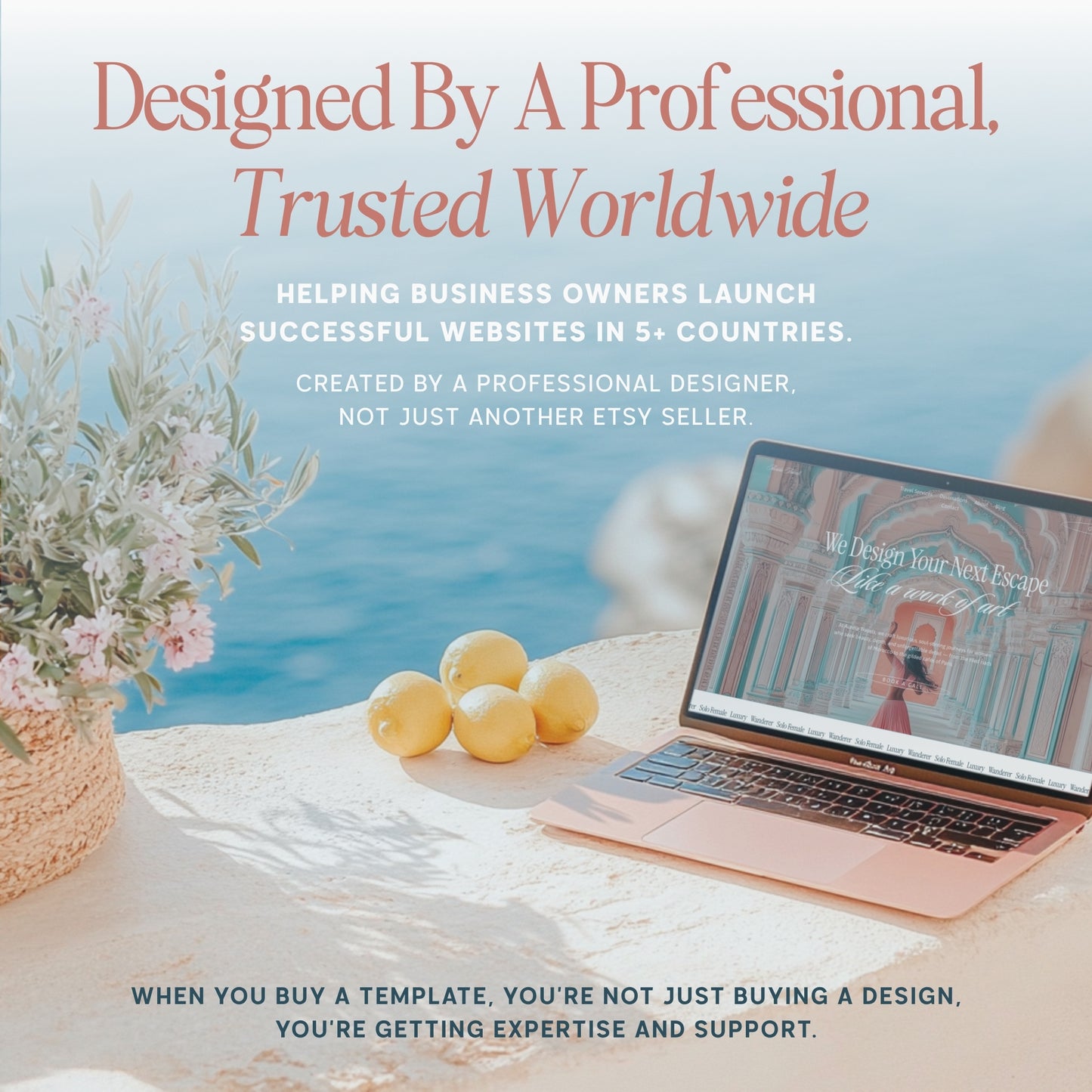 Showit Website Template for Photographers - Black & White Editorial